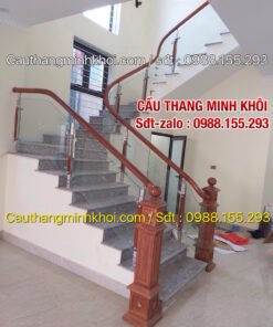 LAN CAN CẦU THANG KÍNH ĐẸP . LAN CAN CẦU THANG KÍNH CƯỜNG LỰC