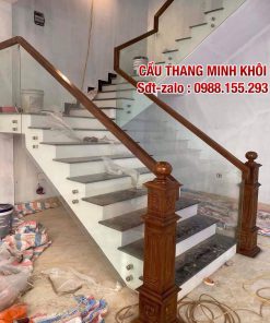 LAN CAN CẦU THANG KÍNH CƯỜNG LỰC . CẦU THANG KÍNH ĐẸP TẠI HÀ NỘI