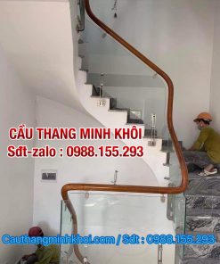 CẦU THANG KÍNH ĐẸP TẠI HÀ NỘI . LAN CAN CẦU THANG KÍNH CƯỜNG LỰC